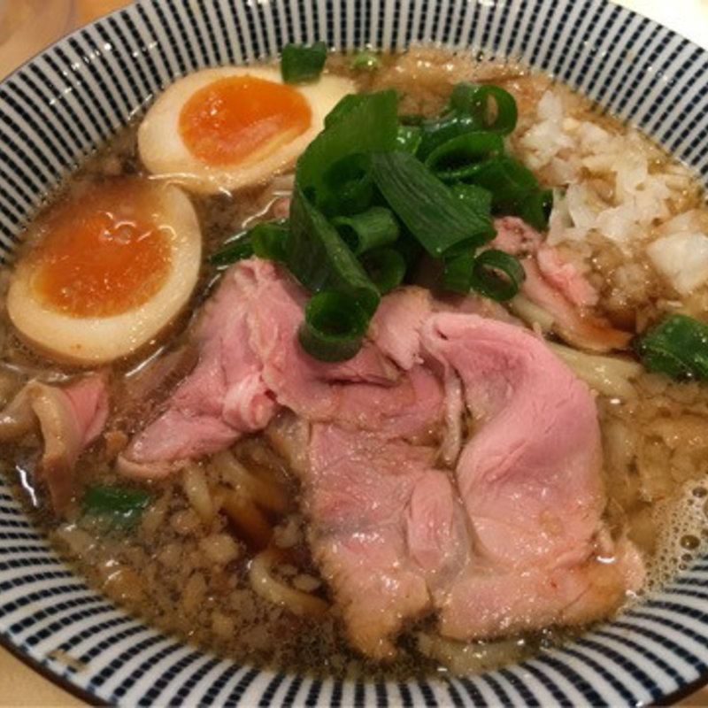 味玉煮干し醤油らーめん(ふく流らーめん轍 総本家)