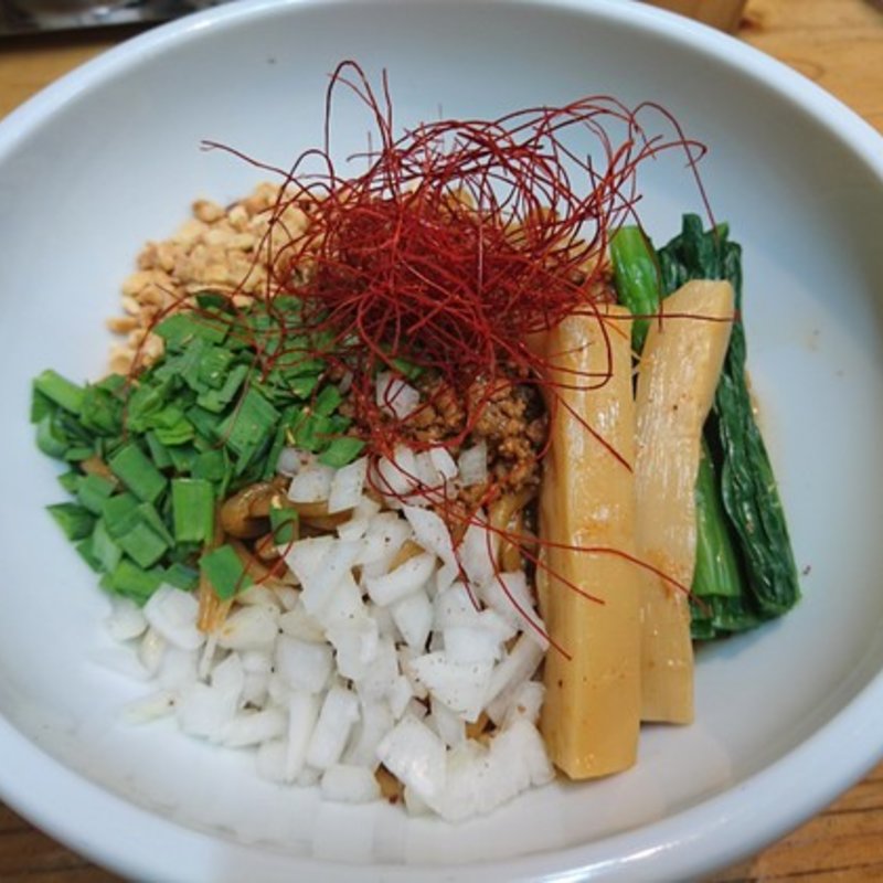 担々まぜそば(辛っとろ麻婆麺 あかずきん(麺処 鳴声 煮干の奏 改め))