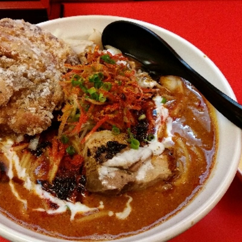 ガチ味噌カレー肉ソバ(辛口ガチ味噌肉ソバ ひるドラ 本店 )