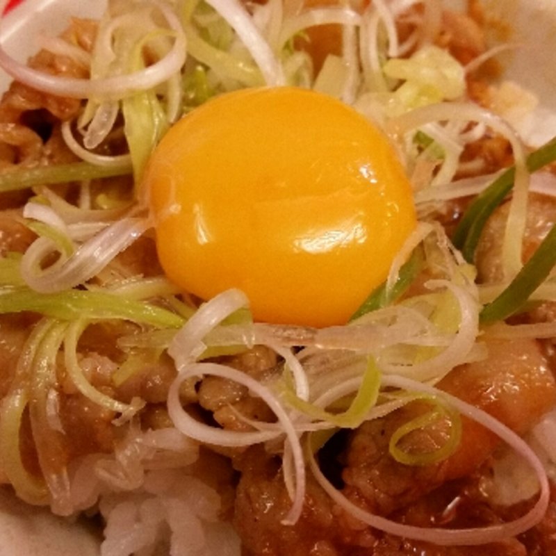 豚ドラ丼(辛口ガチ味噌肉ソバ ひるドラ 本店 )