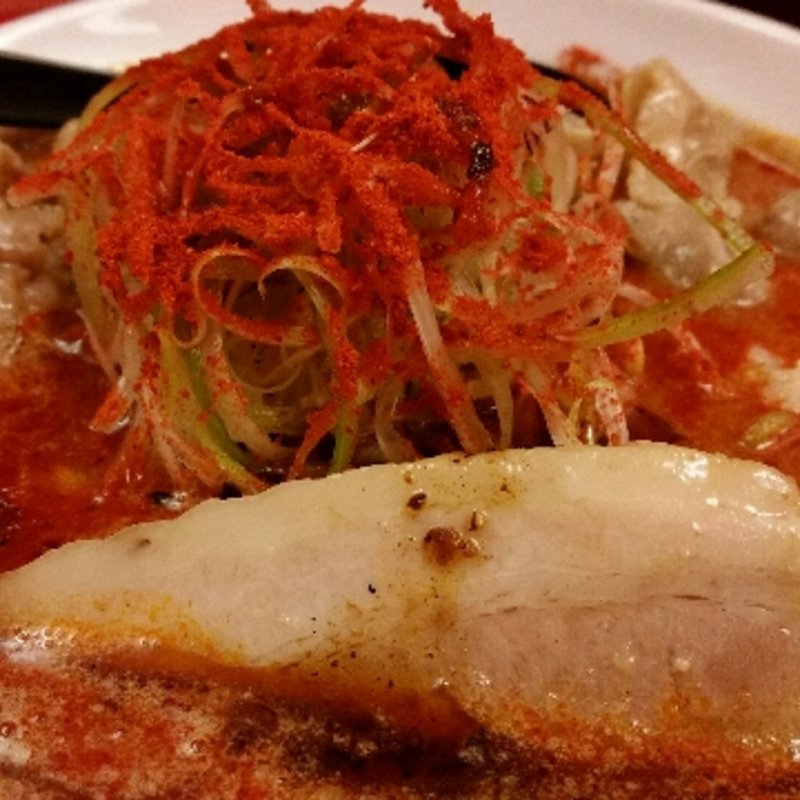 辛口ガチ味噌肉ソバLV2(辛口ガチ味噌肉ソバ ひるドラ 本店 )