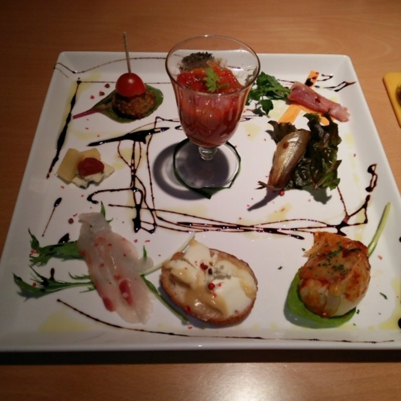 季節の前菜(農家食堂LUONTO（ルオント）)