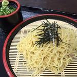 ざるラーメン(道の駅 西山公園 )