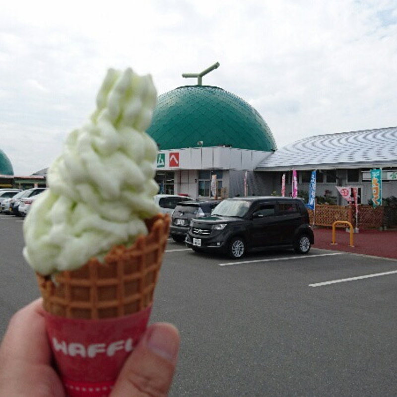生メロンソフト(道の駅七城メロンドーム )