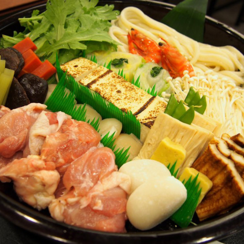 うどん寄せ鍋(道頓堀今井 本店)