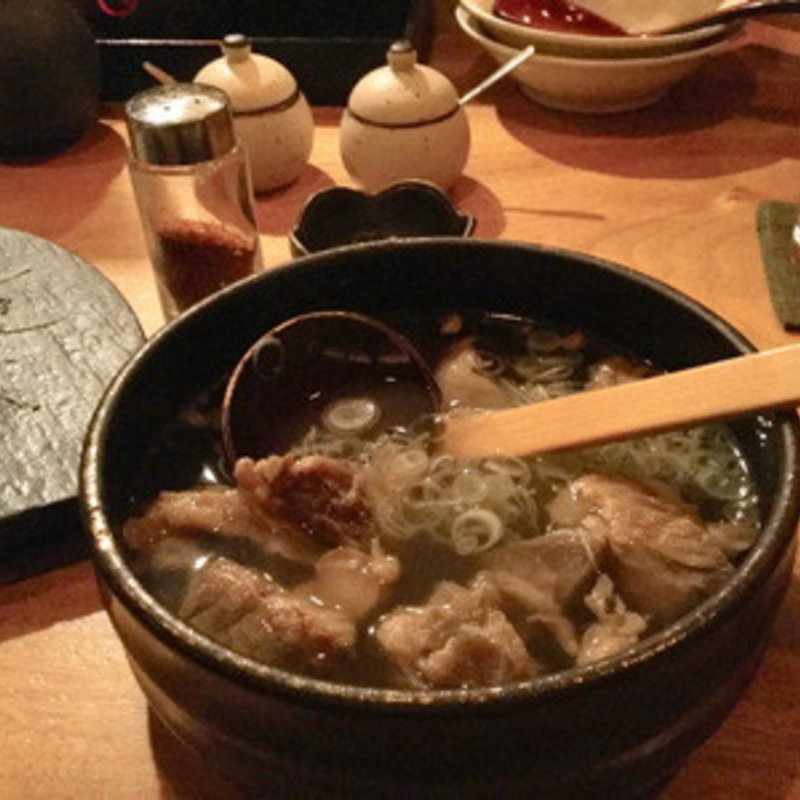 牛すじのおでん(那古野サルーン)