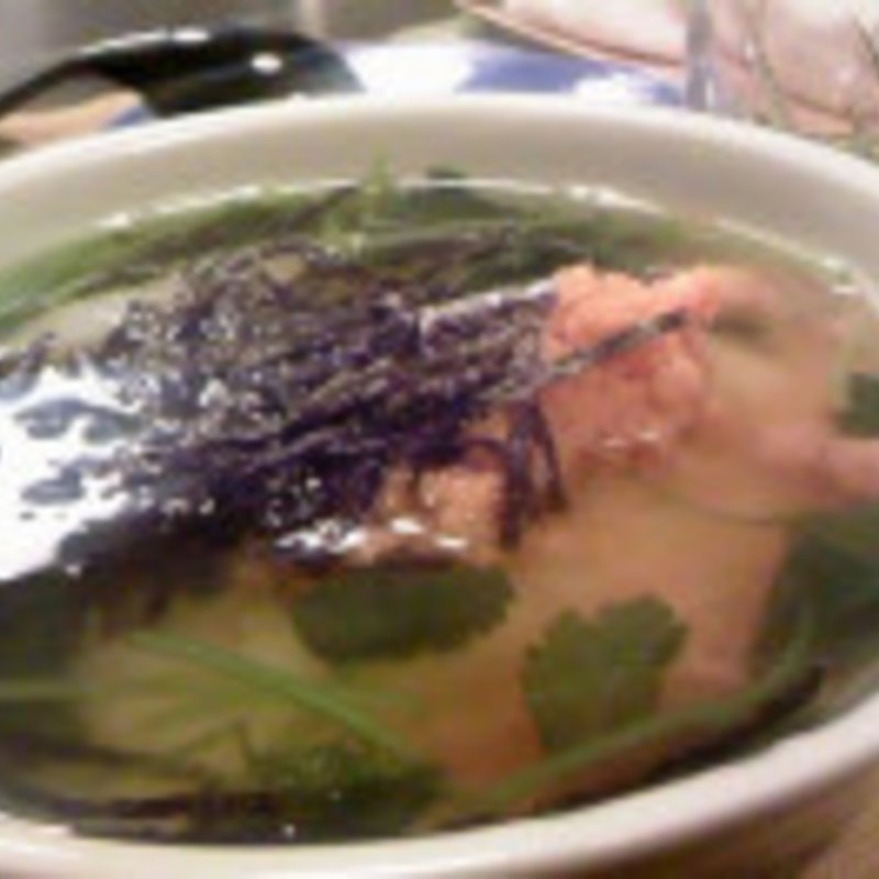 塩豚ねぎごま油和え(酒・肴 おまた)