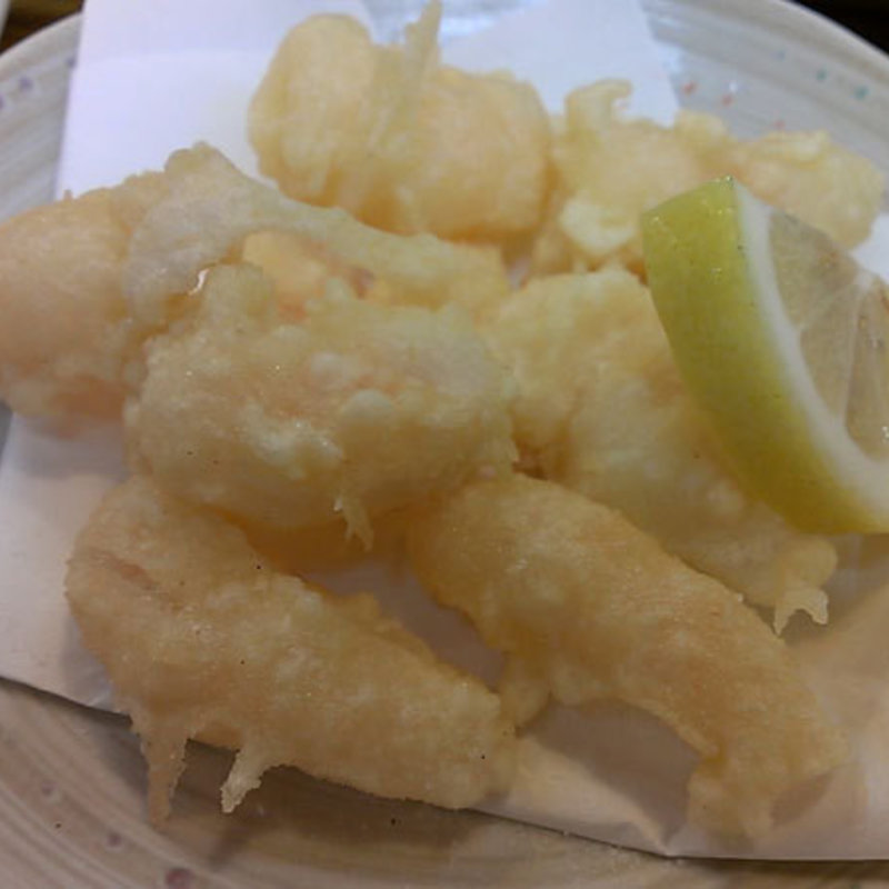 小エビの天ぷら(酒の大丸)