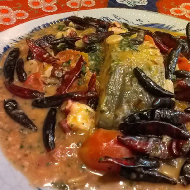 マナガツオのスペシャリテ(酒中花 空心  （シュチュウカ クウシン）)