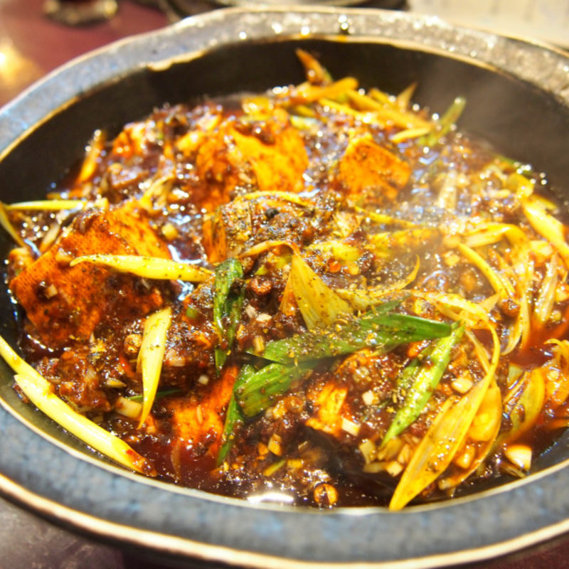 麻婆豆腐 (酒中花 空心  （シュチュウカ クウシン）)