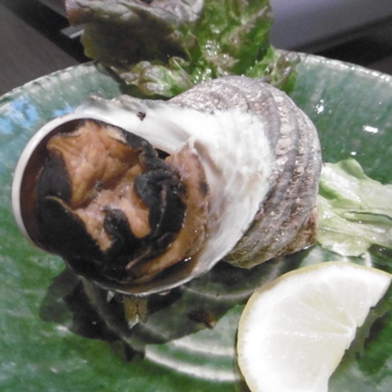 サザエの壺焼き(酒場岩科)