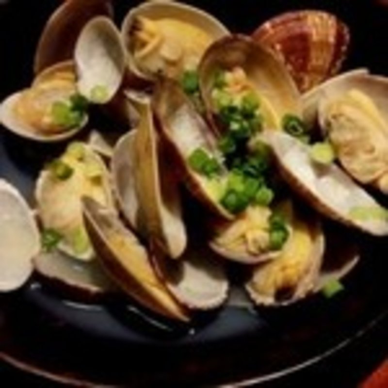 アサリの酒蒸し(酒楽庵)