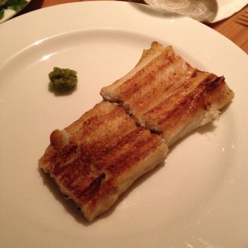 穴子炭焼き青唐醤油(酒肆ガランス （シュシガランス）)
