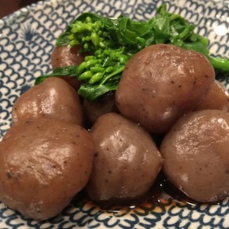 こんにゃくの煮物(酒肴旬菜 おおあみ （しゅこうしゅんさい おおあみ）)