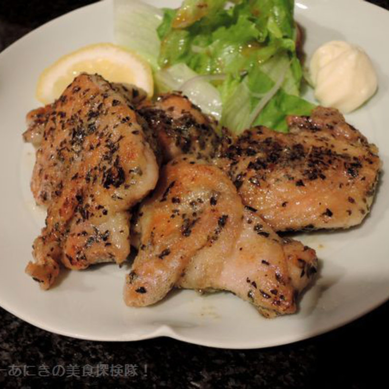 鶏肉をバシルでソテーしたもの(酒菜禅 )