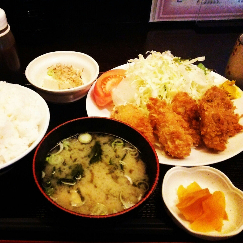 カキフライ定食(酔 )