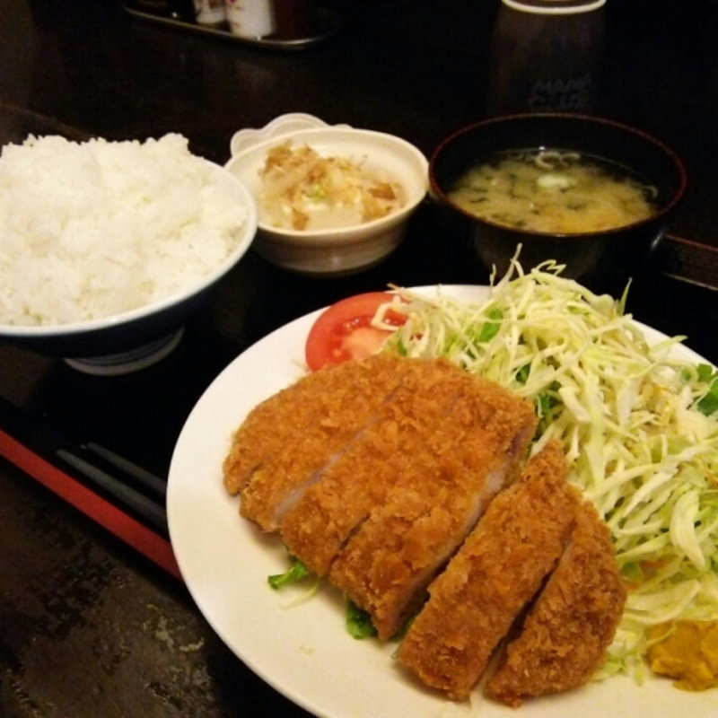 ロースカツ定食(酔 )