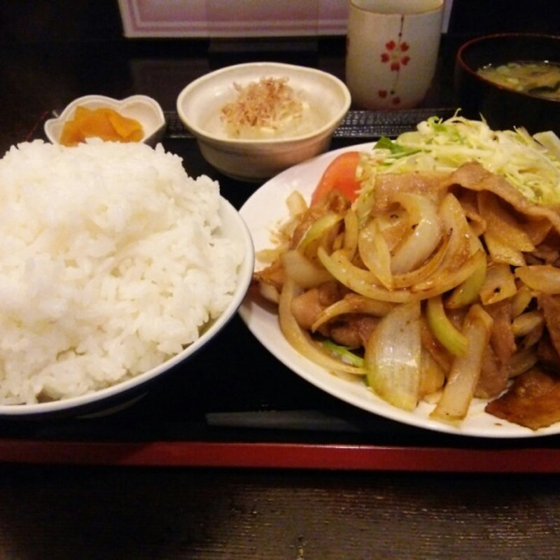 生姜焼き定食(酔 )