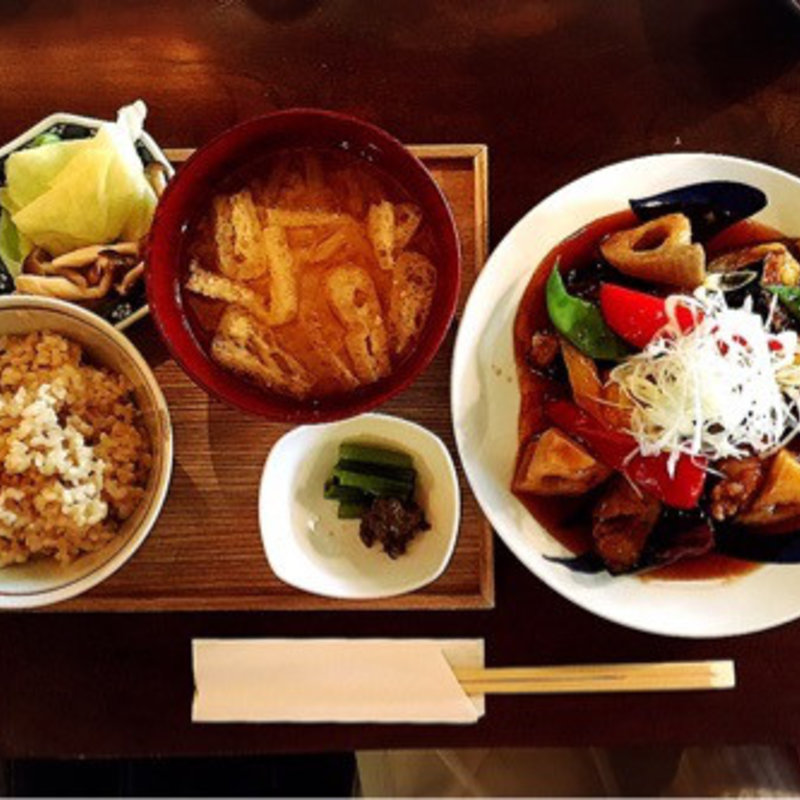 黒酢酢豚の定食(旨酒・料理 酢重ダイニング)