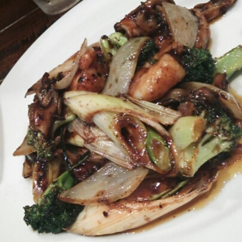 エビの四川唐辛子炒め定食(醤 （JIANG）)