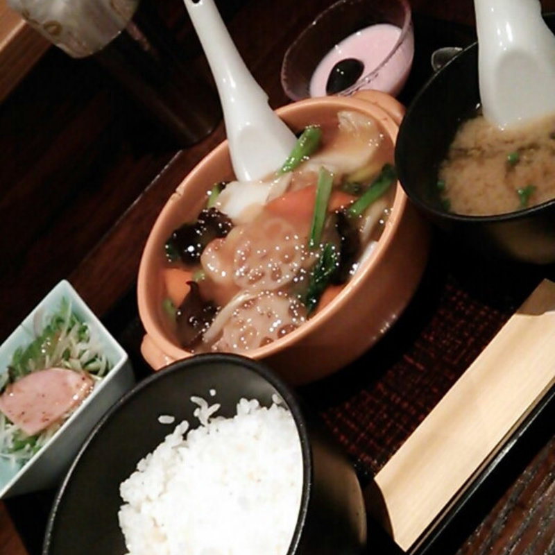 八宝菜定食(醤 （JIANG）)