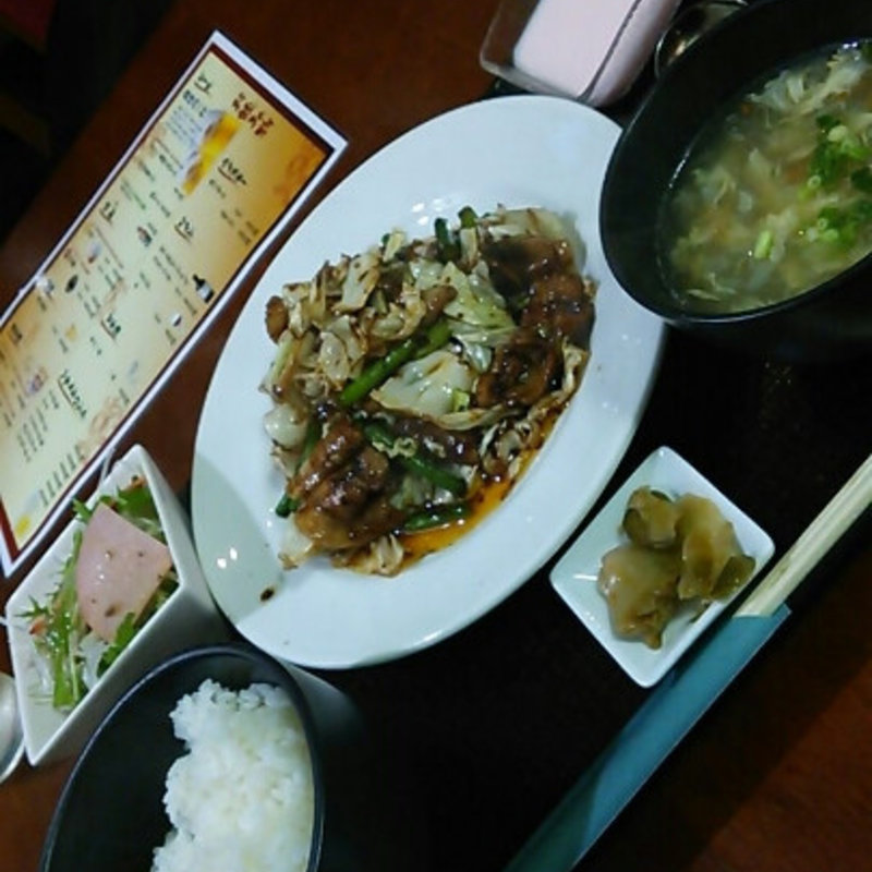 回鍋肉定食(醤 （JIANG）)