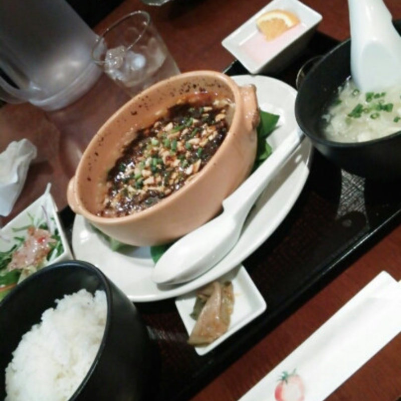 塩麻婆定食(醤 （JIANG）)