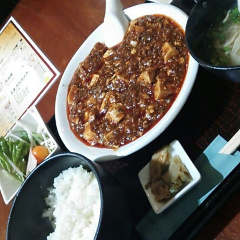 麻婆豆腐定食(醤 （JIANG）)