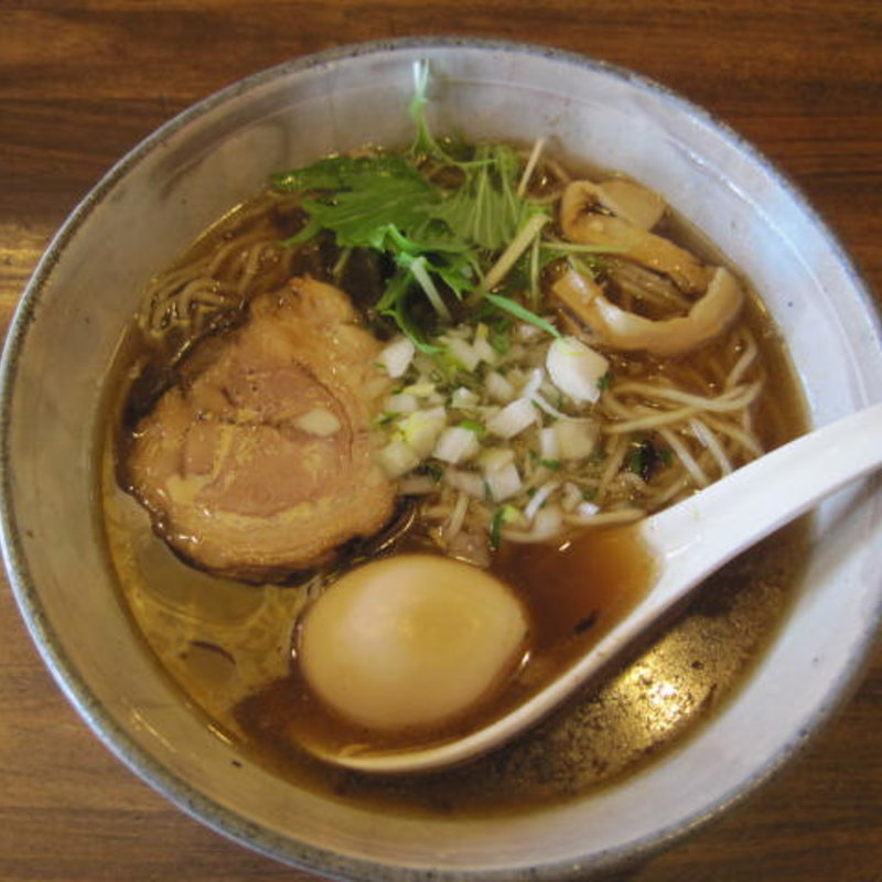 道ラーメン+味玉(醤道 ver． 心 （ジャンドウ バージョン シン）)