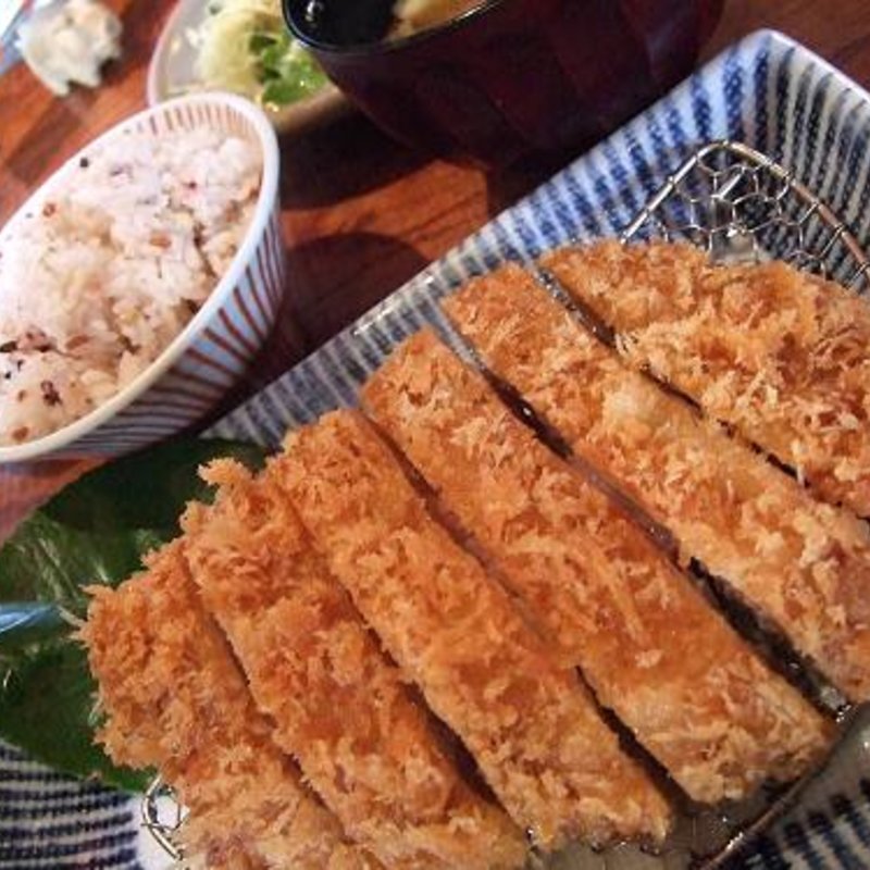 厚切ロースかつ膳(里のとんかつ あんず 古賀店)