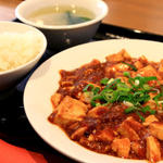 麻婆豆腐ランチ（ご飯、スープ付き）