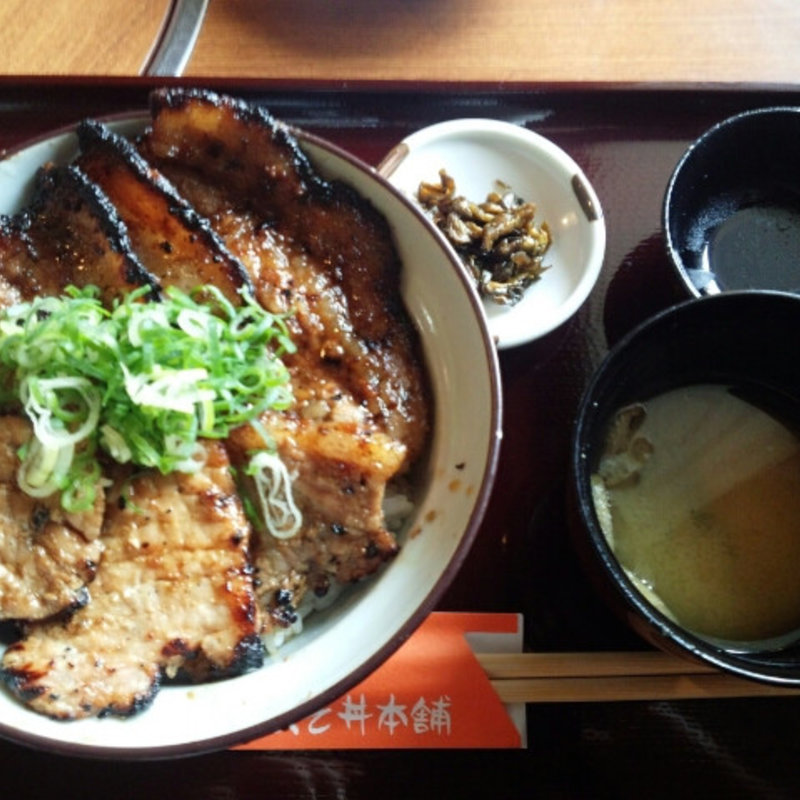豚みそ丼 並(豚みそ丼本舗 野さか)