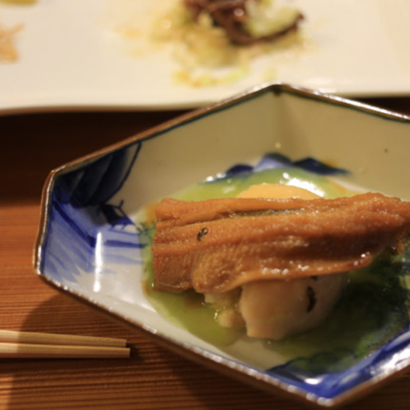 北海道のジャガイモと穴子(野の庵 （ののあん）)