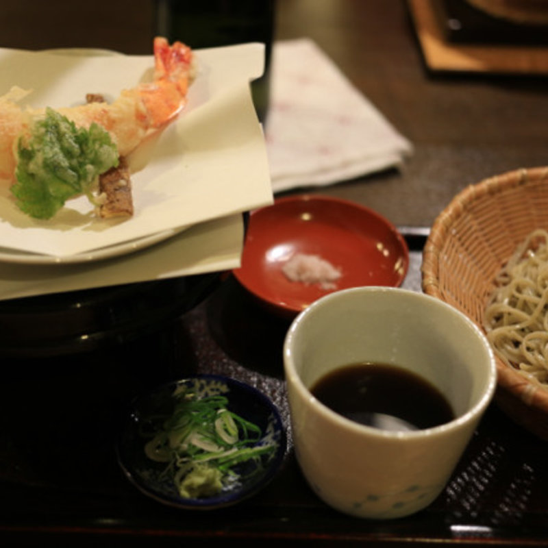 天ぷらともりそば(野の庵 （ののあん）)