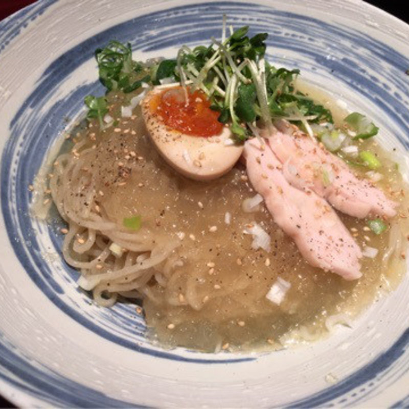 冷やしラーメン(野乃鳥 茨木椿之本陣)