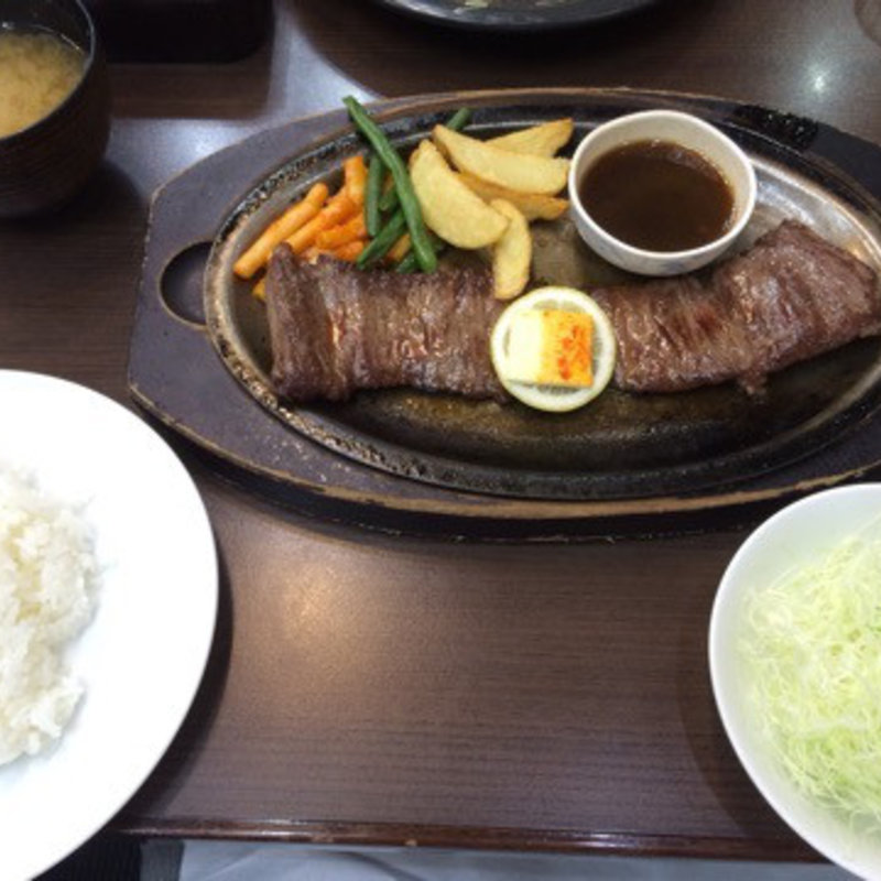 特テキハラミステーキ定食(金とき 本店 )