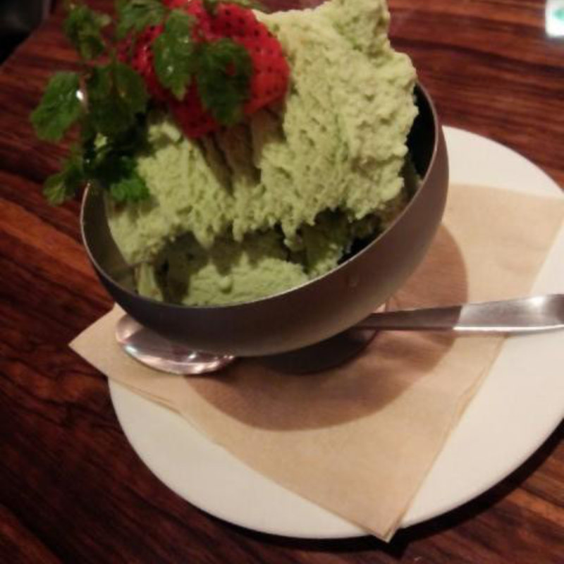 ピスタチオのアイスクリーム(金のイタリアン )