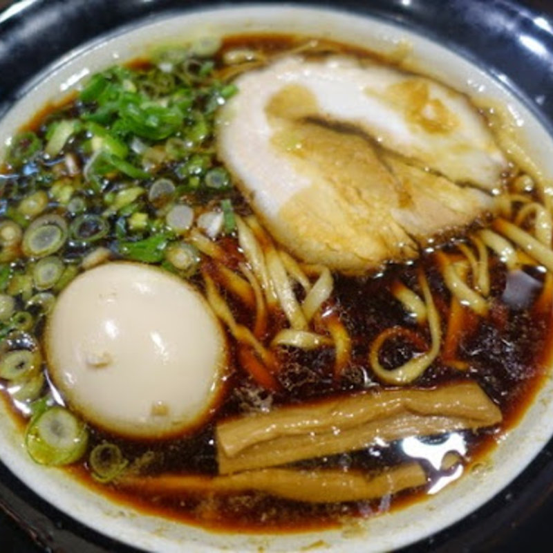 大阪ブラック味玉入り(金久右衛門 道頓堀店)