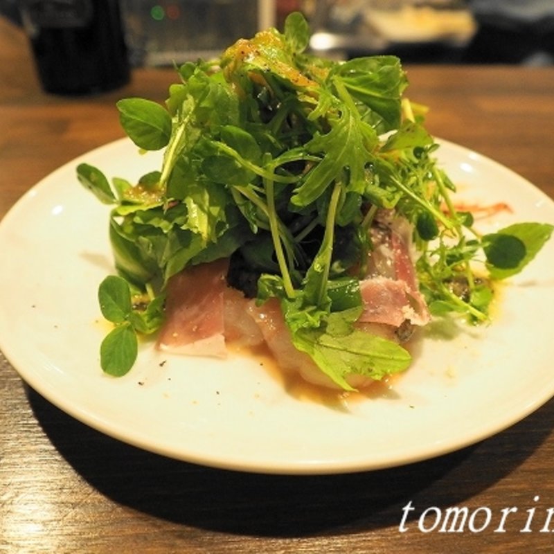 ボタン海老と生ハムのカルパッチョ(金剛商店138番地 )