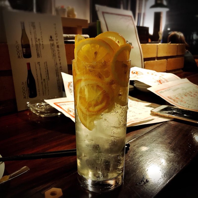 いが嵐レモンサワー(いが嵐倉庫 )