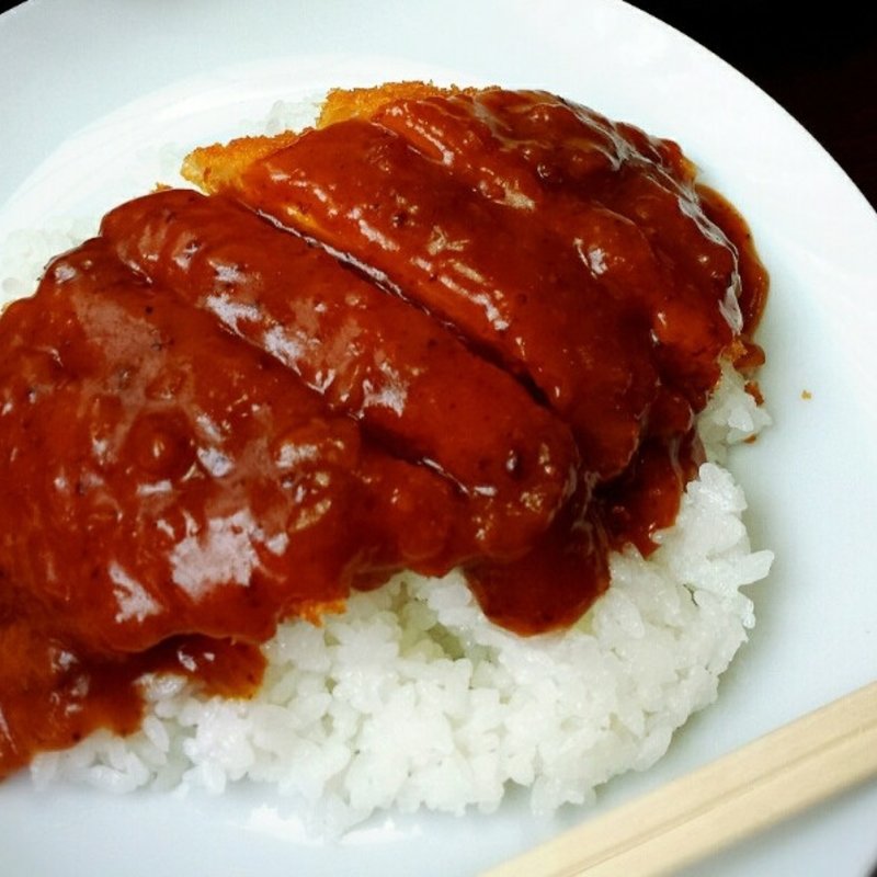 洋風カツ丼（ハーフ）(金子屋 下条店 )
