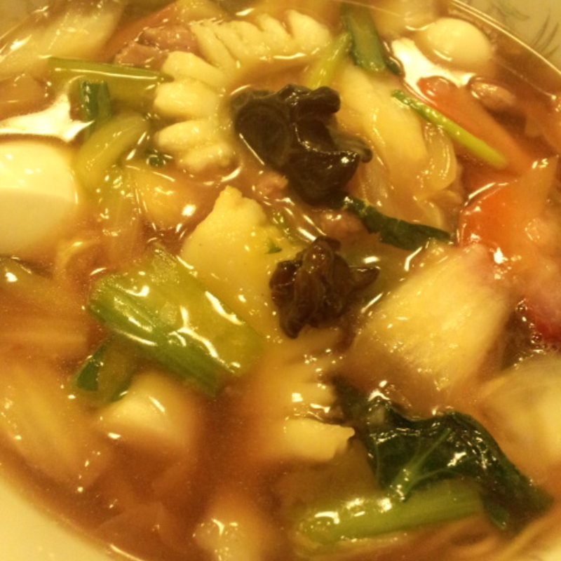 五目そば(金華園)