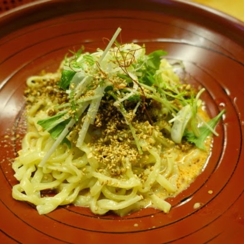 汁なし金胡麻担担麺(金蠍 （キンカツ）)