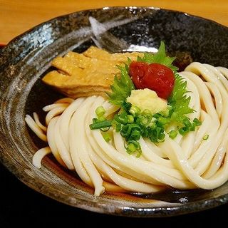 梅きつねぶっかけ(釜たけ流うどん 駅前食堂 ヨドバシ梅田店)