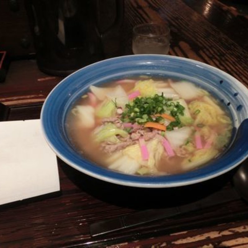 水山ちゃんぽんうどん(釜揚げうどん 水山 新宿 （かまあげうどん・すいざん）)