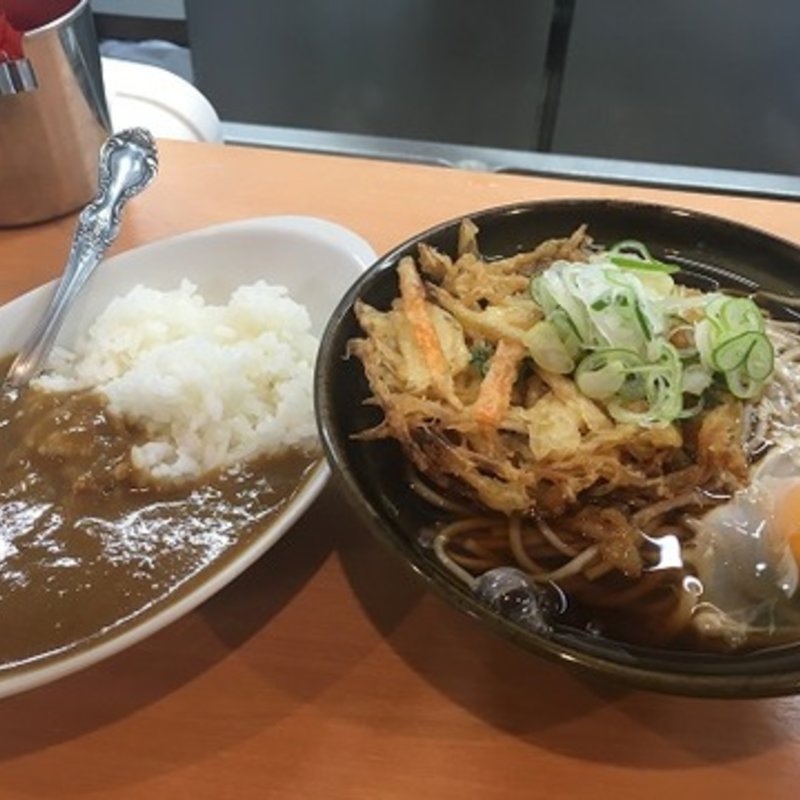 天玉そば＋半カレーセット(鈴しげ)