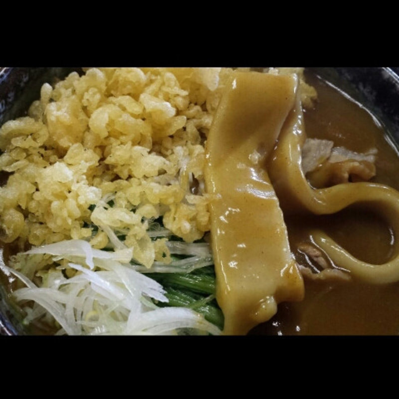カレーたぬき(むさしのうどん 鈴や)