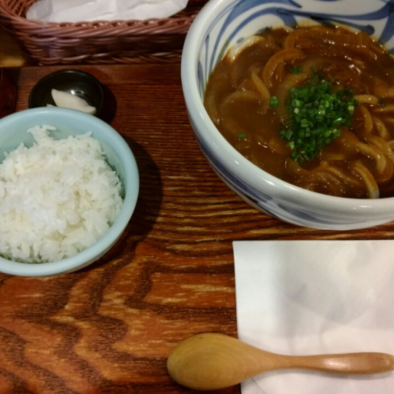ランチ（カレーうどん）(釜揚げ饂飩 鈴家)