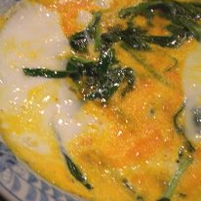 ニラ玉(鉄なべ荒江 本店)