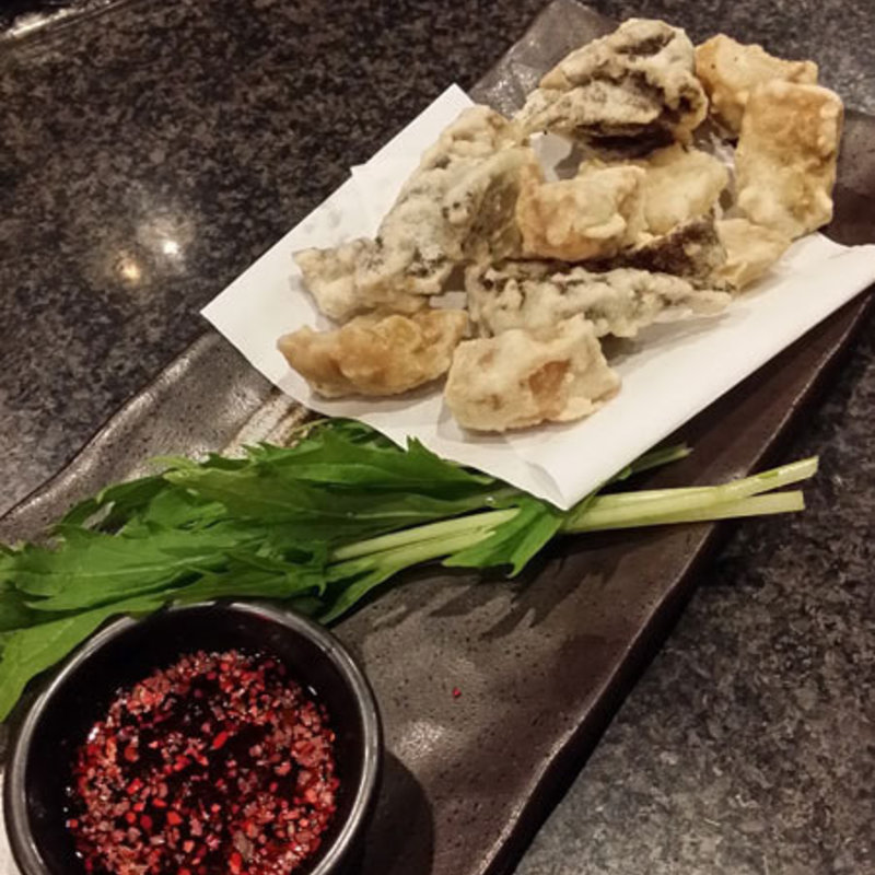 ミックスホルモンの天ぷら(チカト （Chikato）)